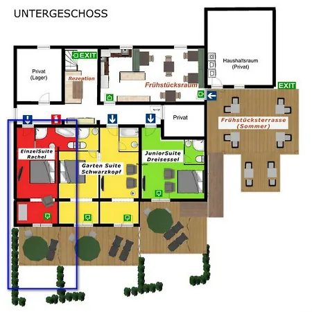 فندق Suit' & Fruehstueck Zum Latschen - Adults Only